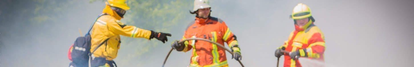 Ausbil­dung für die Vegetationsbrandbekämpfung