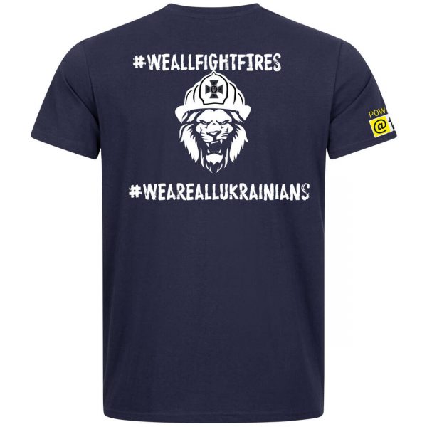 @fire - Internationaler Katastrophenschutz #WeAreAllUkrainians T-Shirt