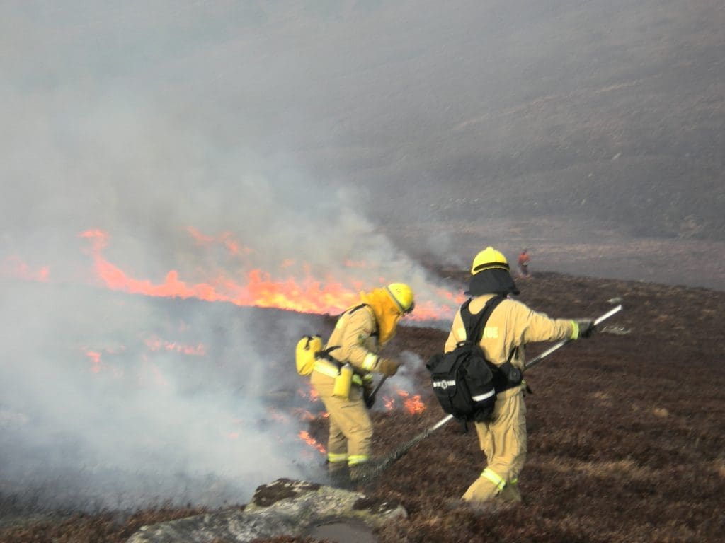 @fire - Internationaler Katastrophenschutz taktischer Nutzfeuereinsatz in Schottland 2009